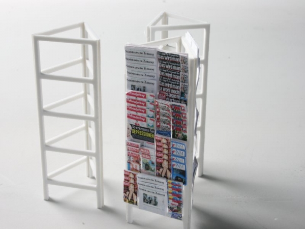 Zeitungsständer, 3 Stück